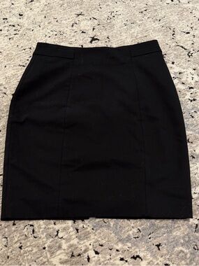 H&M Black High-Waist Pencil Skirt